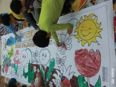 דף ציור גדול